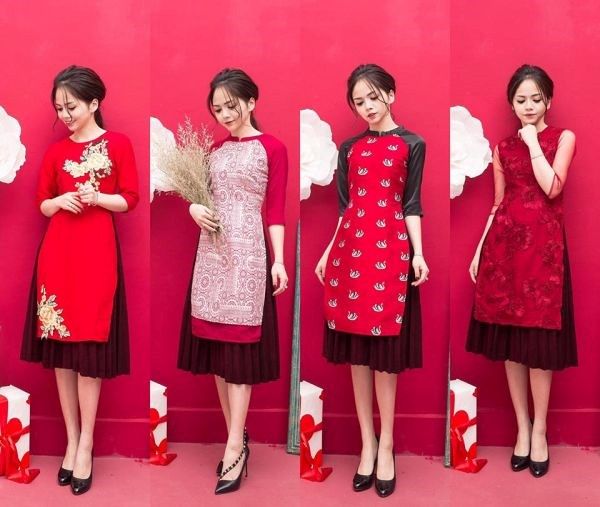 Áo dài cách tân không chỉ tôn lên nét đẹp dịu dàng của người phụ nữ mà còn giúp họ dễ dàng diện trong nhiều hoàn cảnh khác nhau