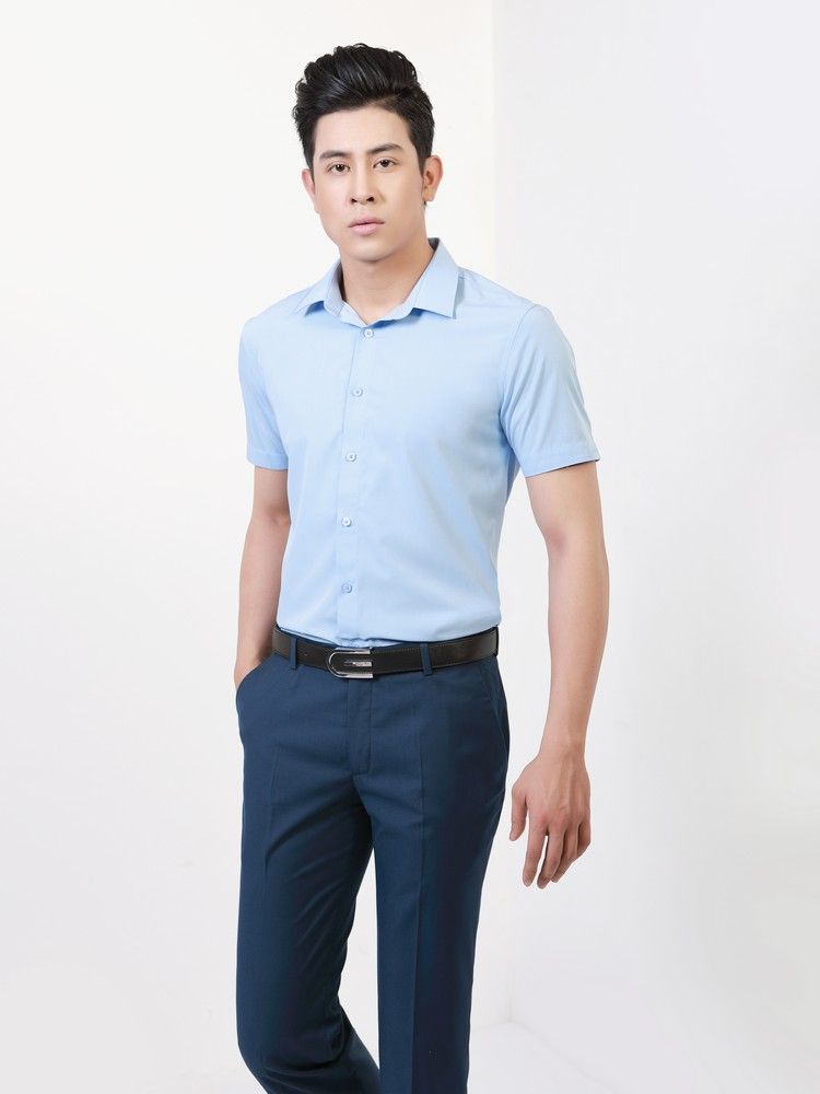 Lưu ý đến kiểu dáng và size của sơ mi nam cộc tay