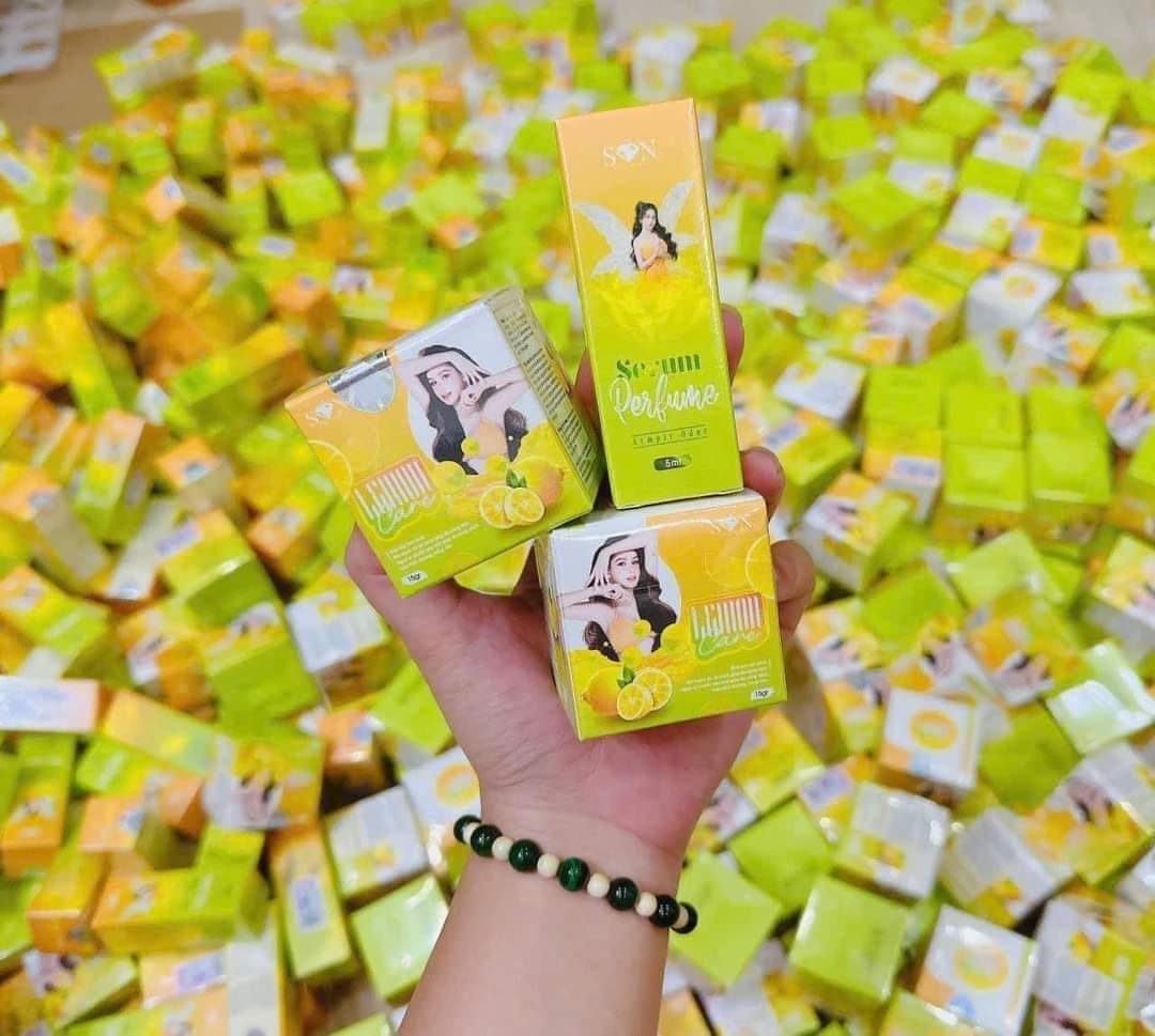 Combo 2 Hộp Kem Thâm Nách Lemon Care SON Cosmetic Tặng Serum
