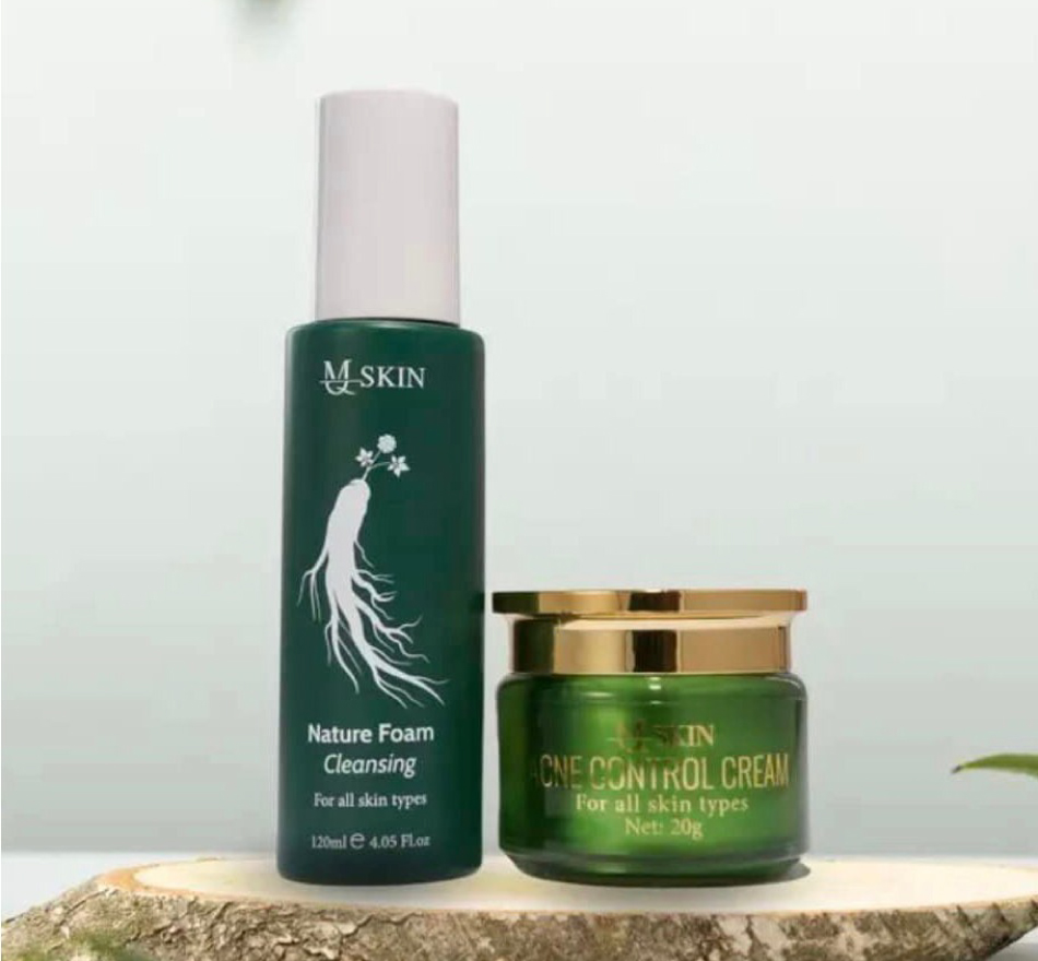 Combo Cao Mụn Sâm Vàng MQ Skin