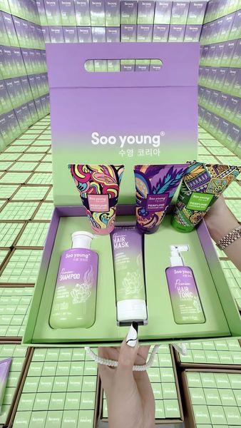 Combo Gội Xả Xịt Tóc Sen Tảo Soo Young