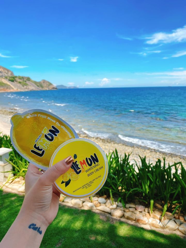 Combo siêu trắng không đối thủ Kem body Lemon và Ủ trắng chanh