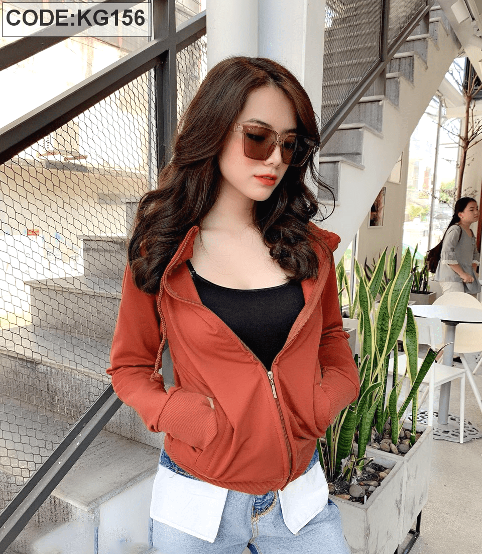 Áo khoác trơn nữ cao cấp