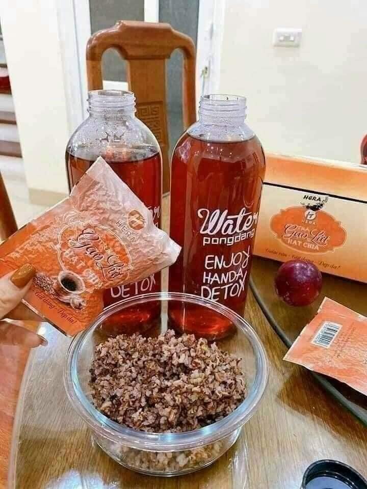 Đừng quên nạp năng lượng buổi sáng với trà gạo lứt hạt chia Hera