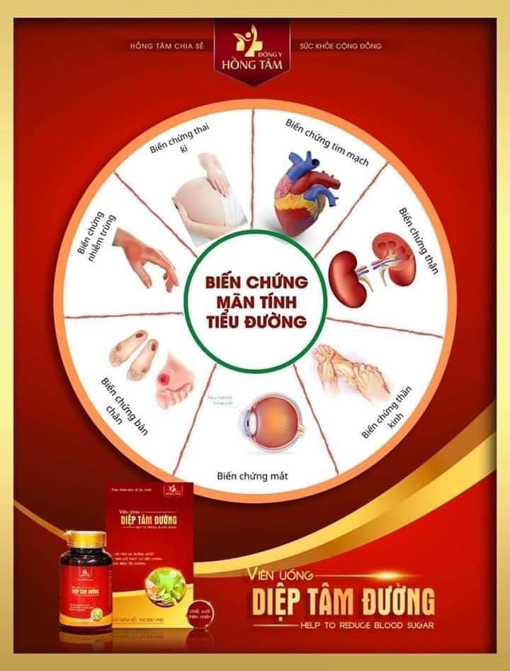 Dùng DIỆP TÂM ĐƯỜNG, sức khỏe ổn định ngay