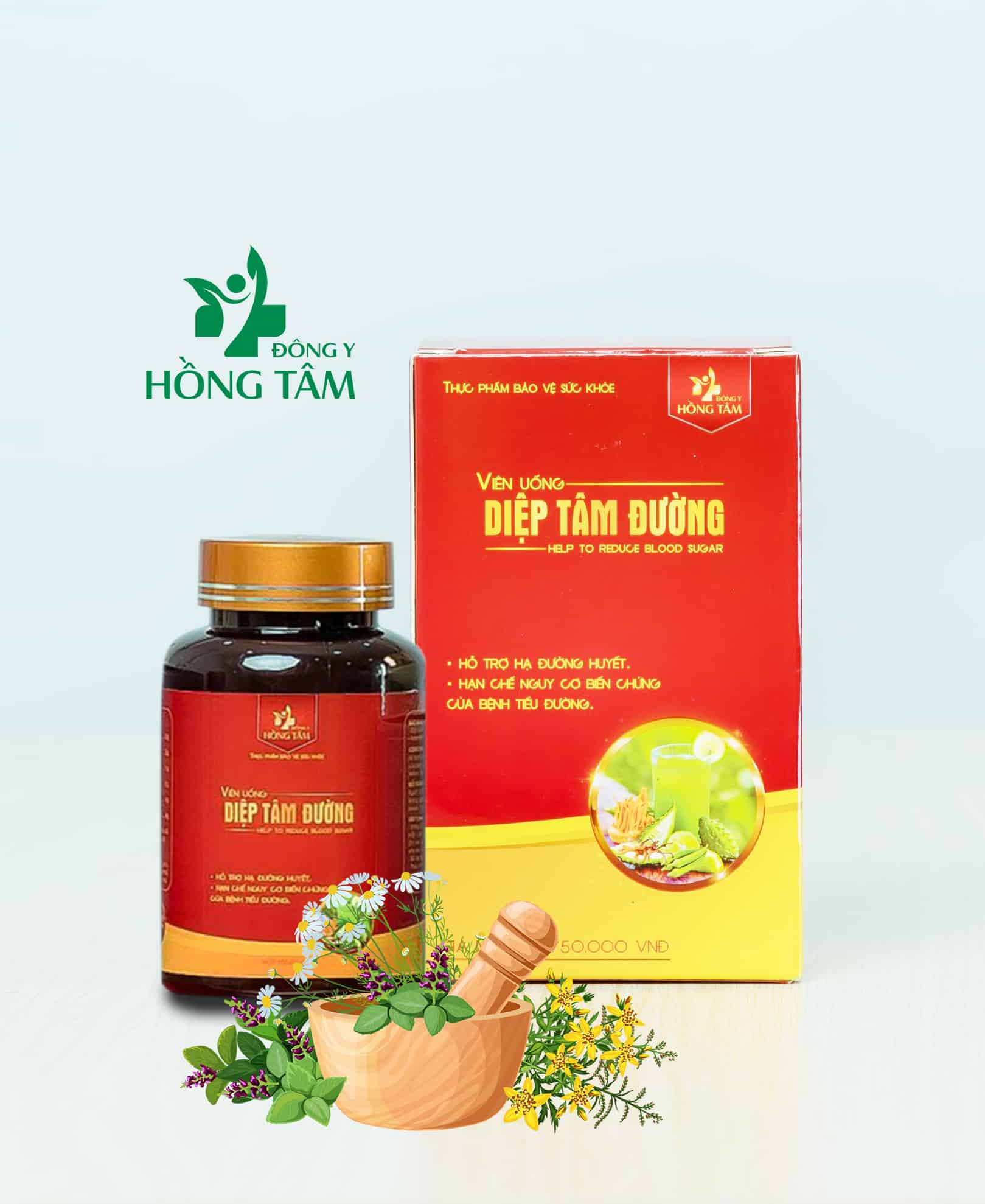 Dùng DIỆP TÂM ĐƯỜNG, sức khỏe ổn định ngay