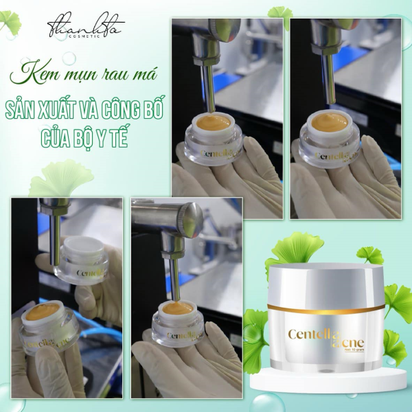 Kem Face Mụn Rau Má Jiuhe Centella Acne Thanh Tô Cosmetics 10g