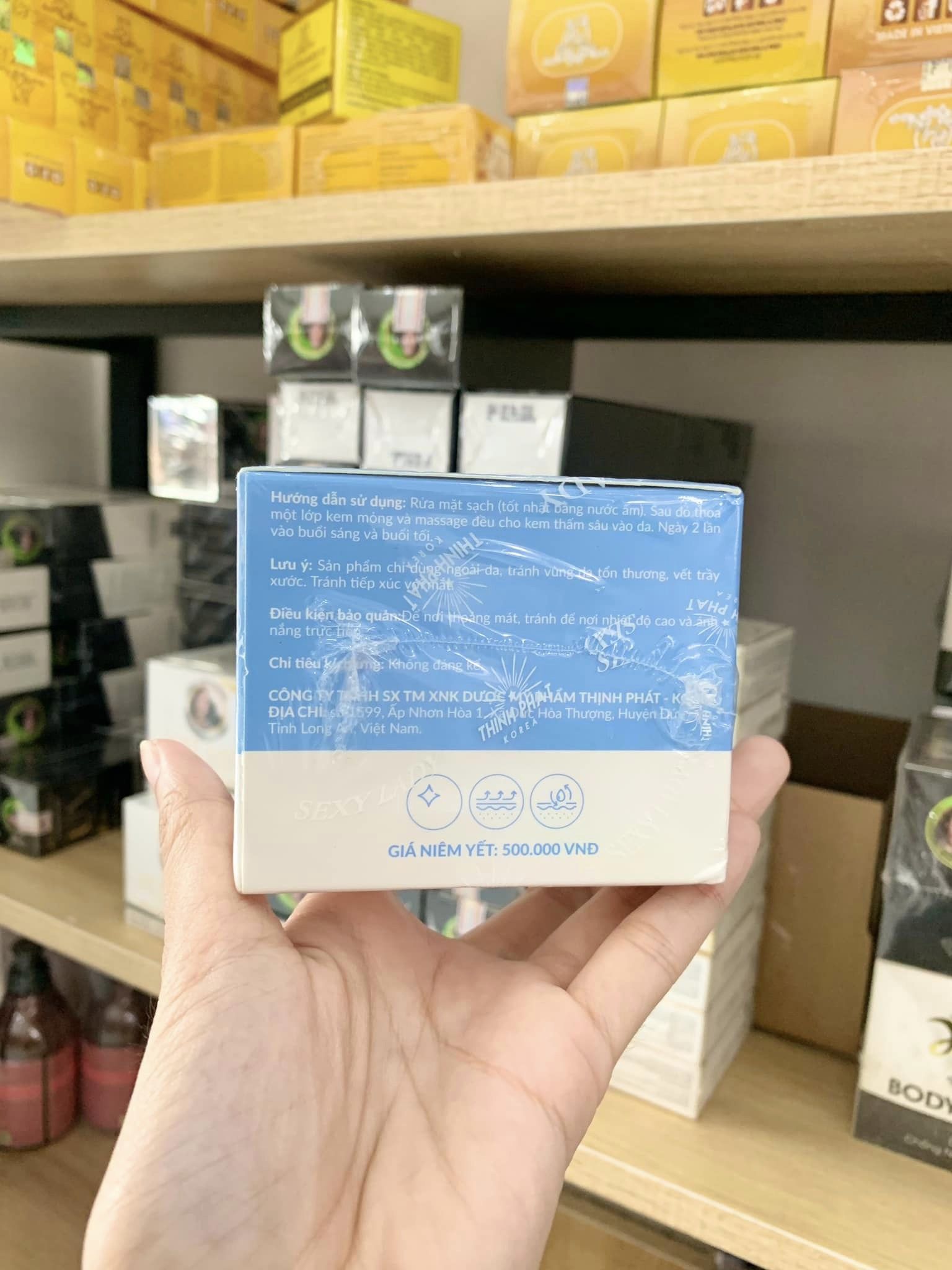 Kem Face Trắng Sáng da Sexy Lady Hà Kiều Anh Shop Phiên Bản Mới