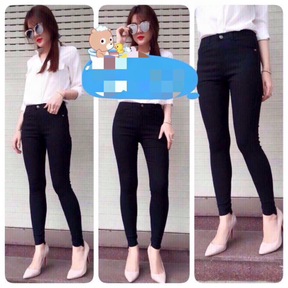 Chọn những chiếc quần jeans nữ cạp cao, có thắt lưng
