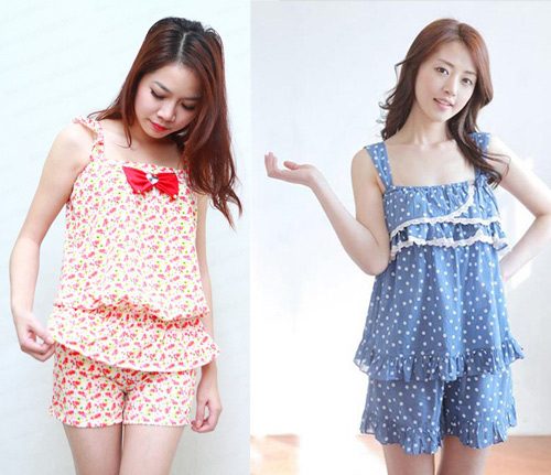 Đồ bộ nữ mặc nhà kiểu dáng trẻ trung