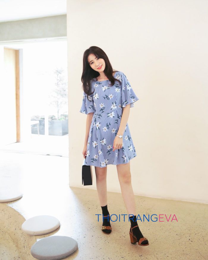 Mẫu đầm suông xinh xắn