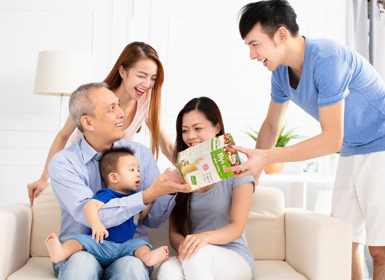 Ngũ cốc dinh dưỡng NAMISO - gia đình hạnh phúc