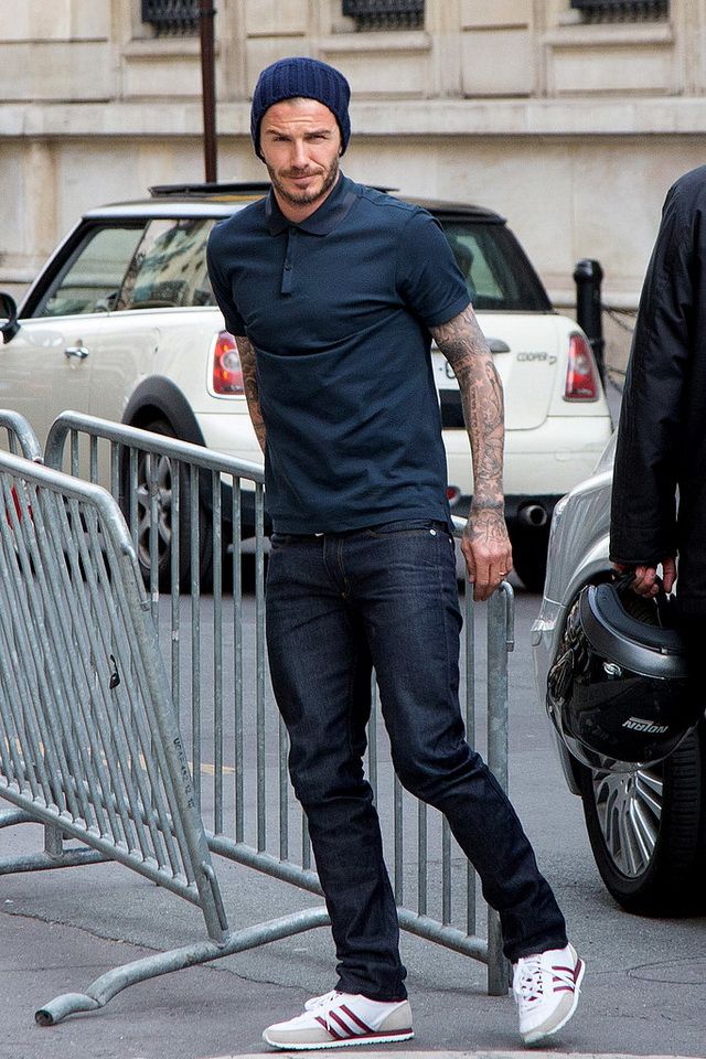 quần jeans nam kết hợp với áo polo vô cùng năng động