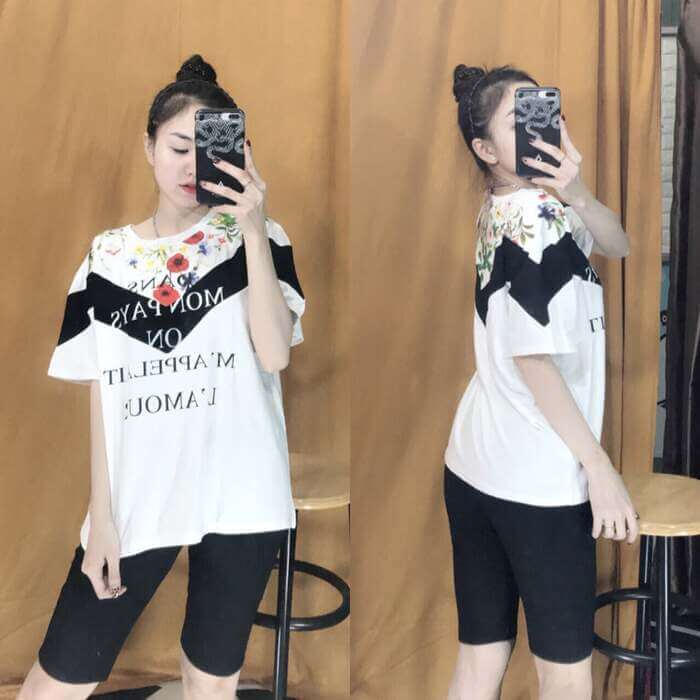 những kiểu đồ bộ thun may
