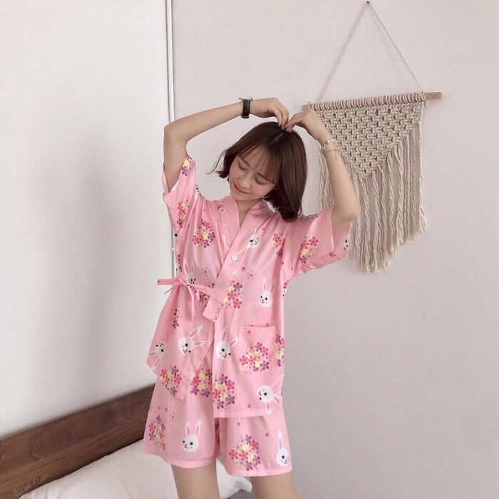 những kiểu đồ bộ dễ thương