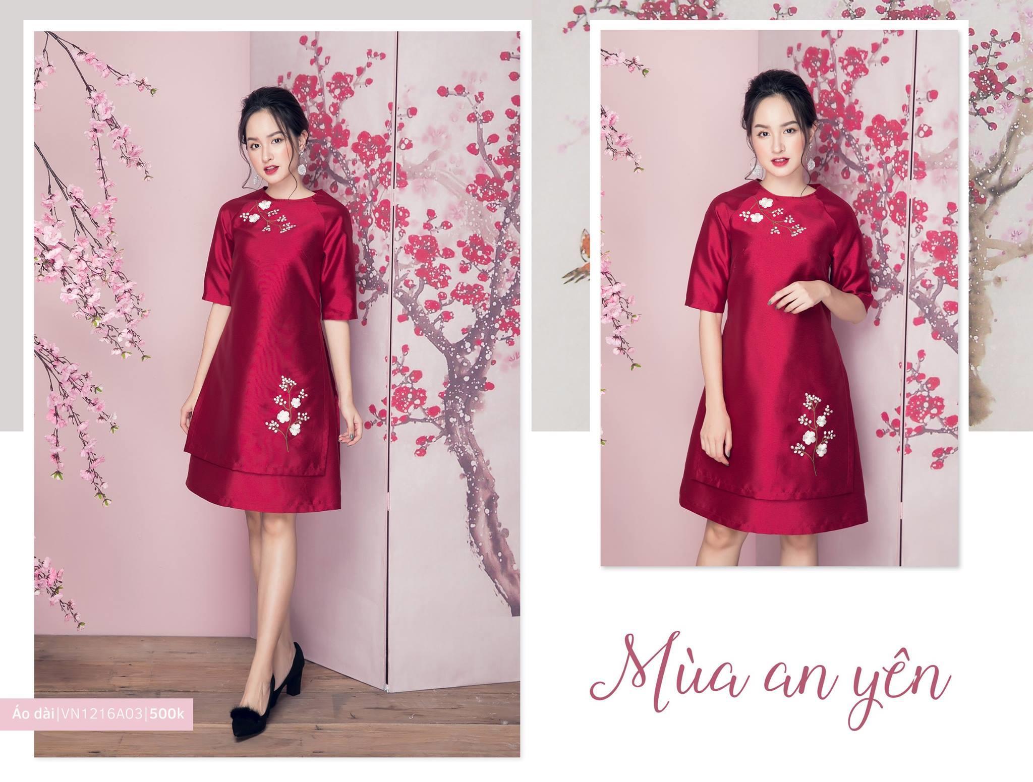 Kiểu áo dài cách tân tà ngắn: