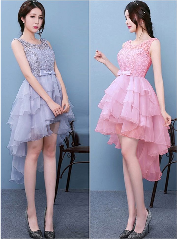 Váy đầm nhiều tầng.