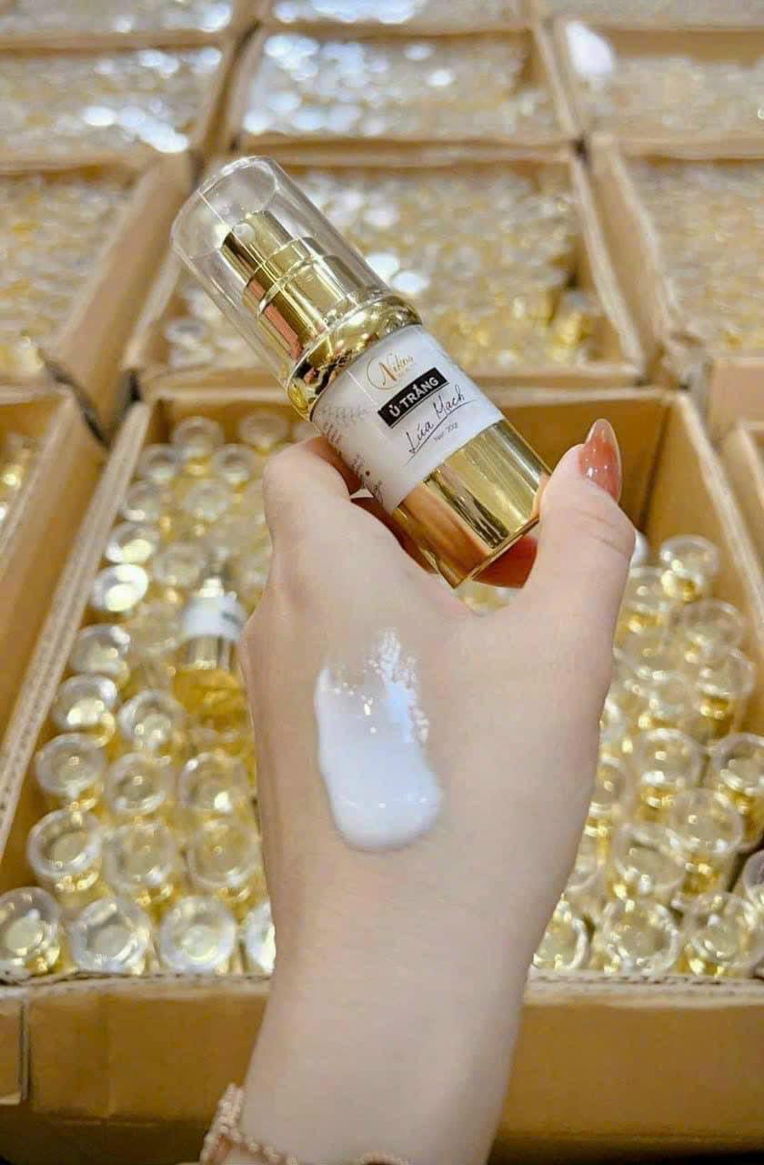 Quá mê với em ủ trắng Lúa Mạch này Ủ đi rồi ghiền nha các nàng ơi sản phẩm mới siêu hót nhà Nikos