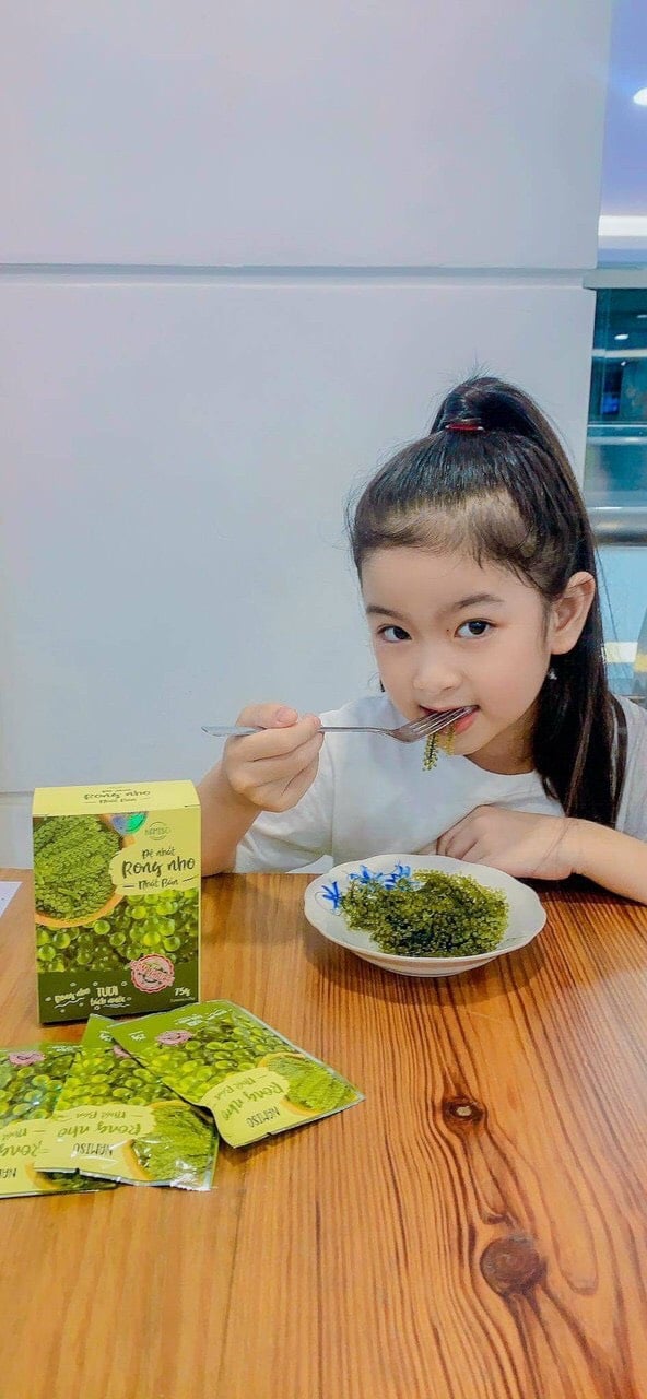 Rong nho Namiso - món ăn phù hợp từ trẻ em đến người già