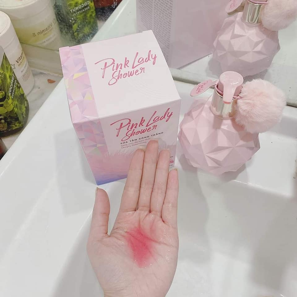 Sữa tắm xông trắng Pink Lady - Bí quyết giúp làn da trắng sáng và mịn màng mỗi ngày