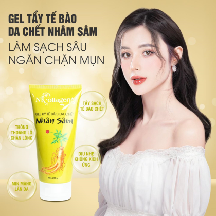 Tẩy Tế Bào Chết Nhân Sâm N Collagen Sử Dụng Cho Mặt Và Body