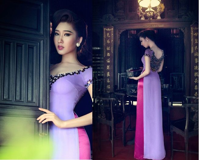 Áo dài cách tân cổ thuyền, cổ tàu, cổ yếm, cổ tròn, cổ tim,… tạo cho người mặc cảm giác thoải mái và dễ chịu hơn.