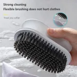 1 Bàn Chải Nhựa Chà Đồ chà Sàn Có Tay Cầm 12CM