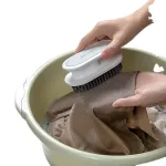 1 Bàn Chải Nhựa Chà Đồ chà Sàn Có Tay Cầm 12CM