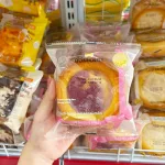 1 Bánh Bông Lan BOWKNOT Khoai Môn Hình Tart