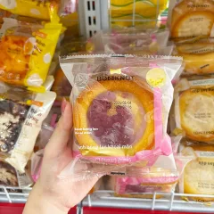 1 Bánh Bông Lan BOWKNOT Khoai Môn Hình Tart