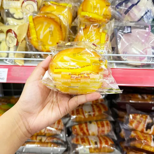 1 Bánh Bông Lan BOWKNOT Phô Mai Hình Tart