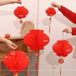 1 Bịt 10 LỒNG ĐÈN GIẤY( F20 / 15CM )