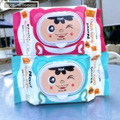 1 Bịt Khăn Giấy Ướt Lau Mặt - Khăn Ướt Cao Cấp 100 Tờ