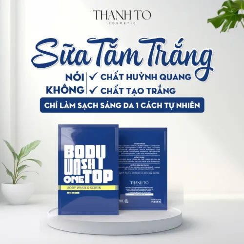 1 Bịt Tắm Trắng Thanh Tô Body Wash One Top 30g