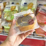 1 Cái Bánh Bông Lan Cuộn Da Hổ ZHUOGUAN 4 Màu (Vàng, Hồng, Nâu, Xanh)
