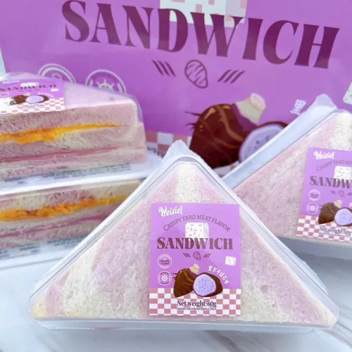 1 Cái Bánh Sandwich Weisiel Tam Giác Vị Khoai Môn