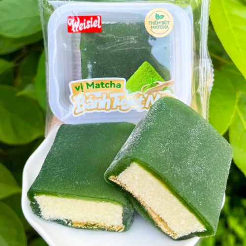 1 Cái Bánh Tuyết Nếp Weisiel Vị Matcha