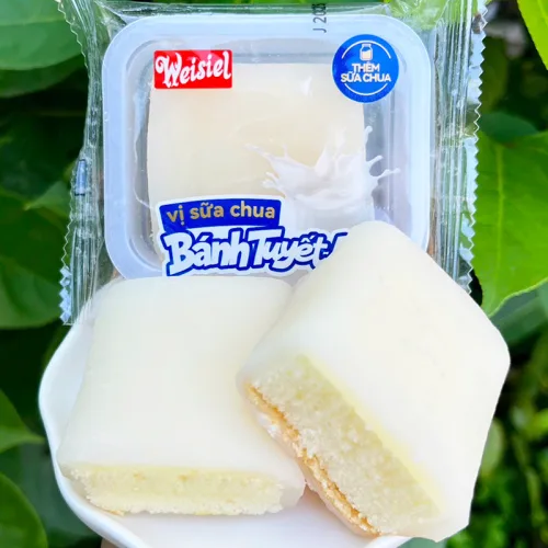 1 Cái Bánh Tuyết Nếp Weisiel Vị Sữa Chua