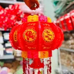 1 Cặp Lồng Đèn Điện 3D Phản Quang Con Cá ( 2 Cái ) - 80cm