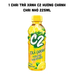 1 Chai Trà Xanh C2 Hương Chanh Chai Nhỏ 225ml