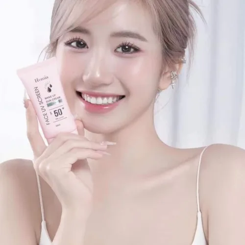 1 chiếc kem chống nắng vạn người mê nè Kem Chống Nắng Hemia Hàn Quốc
