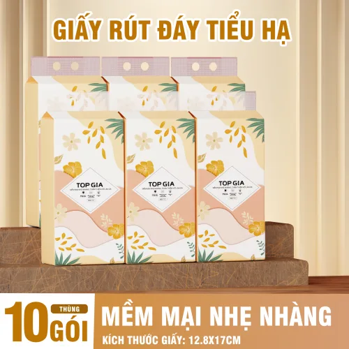 1 Gói Giấy Ăn Rút Đáy Topgia Tiểu Hạ