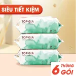 1 Gói Khăn Ướt 80 Tờ Ban Mai Topgia