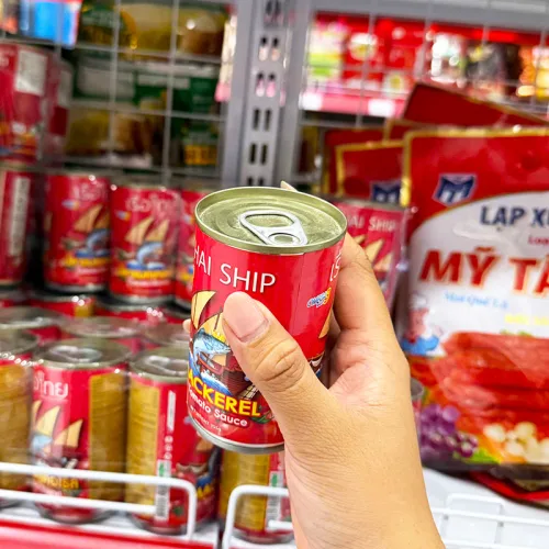 1 Hộp Cá Mòi Sốt Cà Hiệu Thai Ship Cánh Buồm 155g/hộp