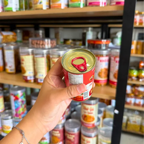 1  Hộp Cá Mòi Xốt Cà Chua Khui Muỗng Lon Cao - Cá Mồi 3 Cô Gái (155g/Lon)