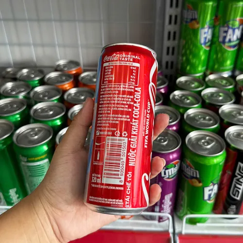 1 Lốc 6 Lon Nước Ngọt Coca Cola Vị Nguyên Bản 320ml