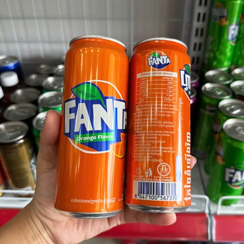 1 Lon Nước Ngọt FANTA Thái Nhiều Mùi 320ml