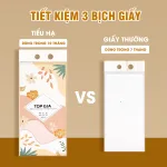 1 Thùng 10 Bịch Giấy Vệ Sinh Rút Đáy Topgia Tiểu Hạ