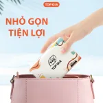 1 Thùng 10 Gói Giấy Ăn Topgia Đa Sắc