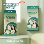 1 Thùng 2 Bịch Khăn Mặt Khô TOPGIA Sắc Việt